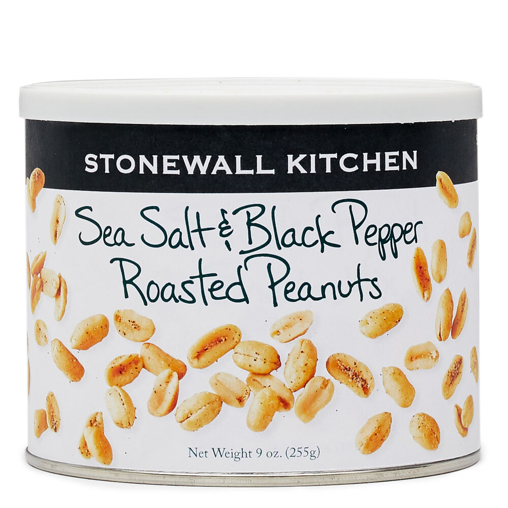 Stonewall Kitchen - Sea Salt Black Pepper Roasted Peanuts - Findlay Rowe Designs