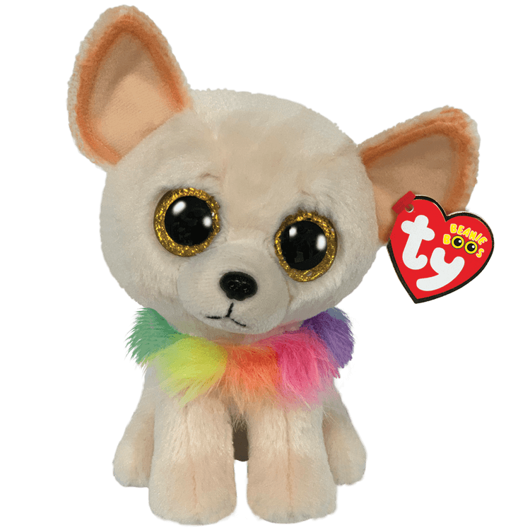 Ty- Chewey Tan Chihuahua Beanie Boo, 6"