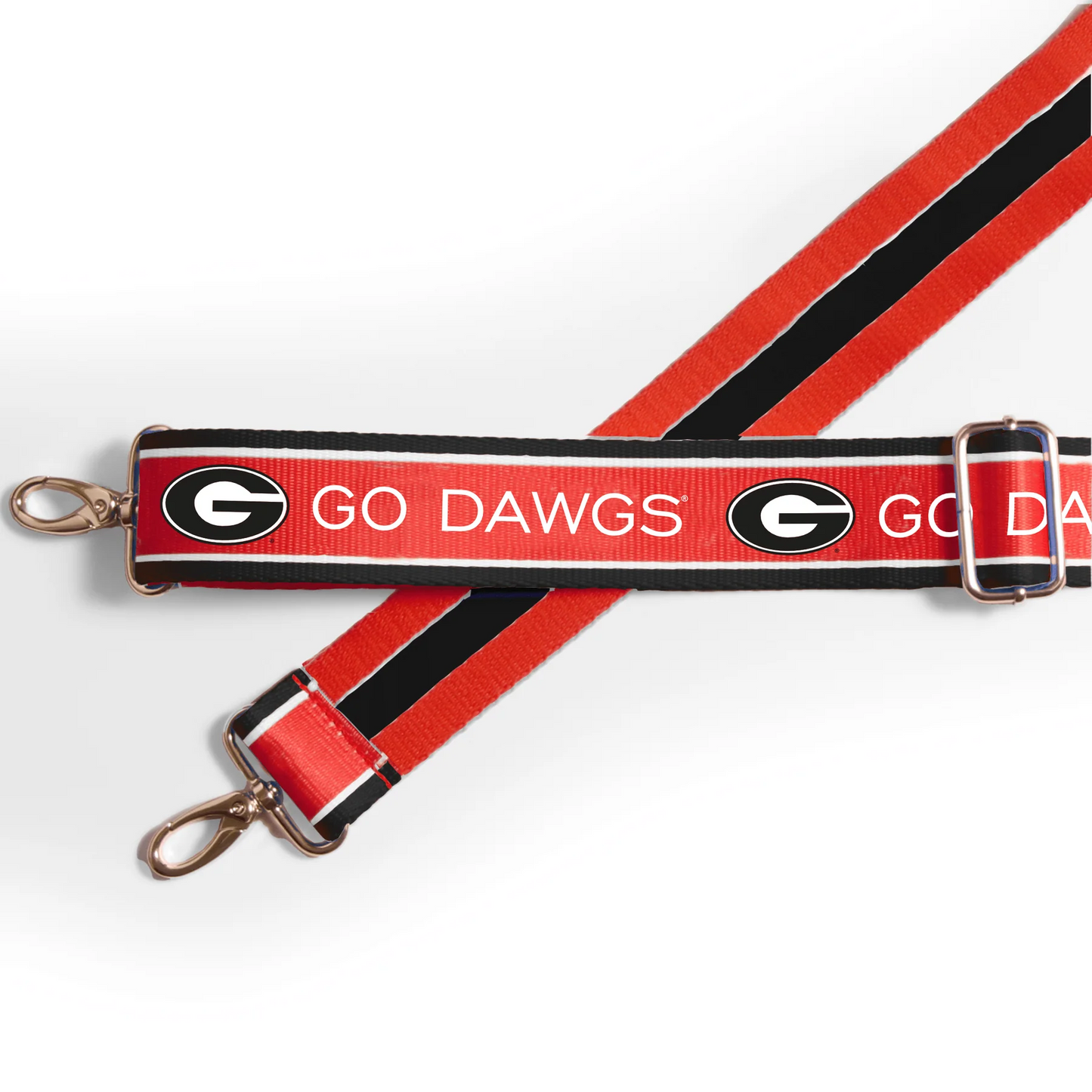 Desden - Patterned Shoulder Strap 1.5in - Georgia Bulldogs