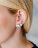 Lisi Lerch - Earring - Large Bezel Stud Earrings – Silver