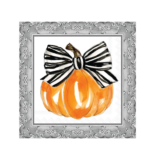 Rosanne Beck - Cocktail Napkin - Cute As A Pumpkin - Findlay Rowe Designs