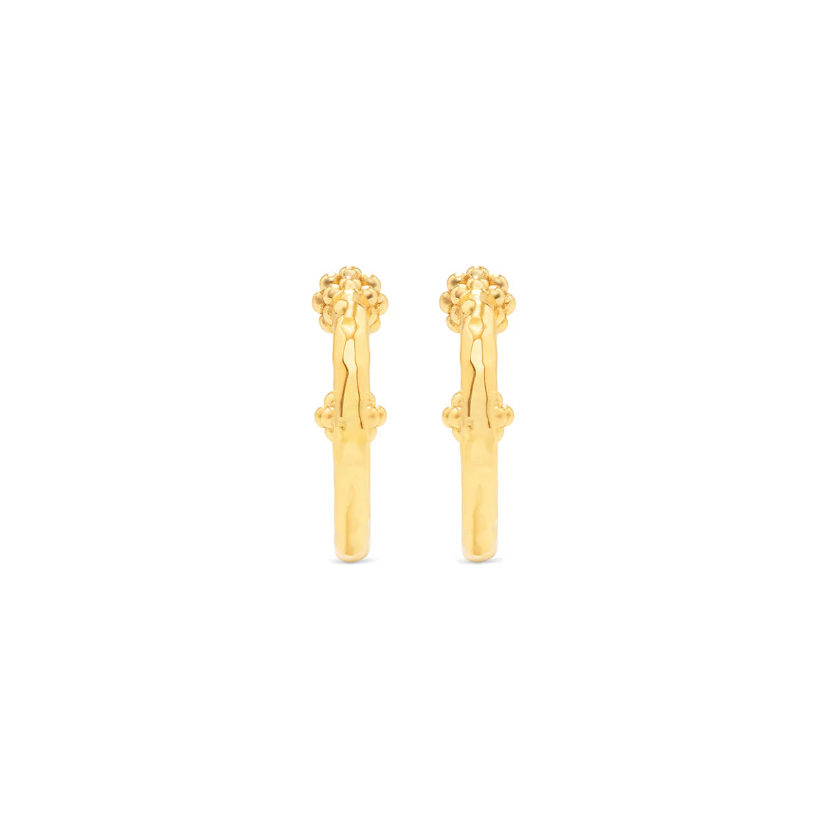 Earrings - Berry Small Hoop Earrings - Gold - Findlay Rowe Designs