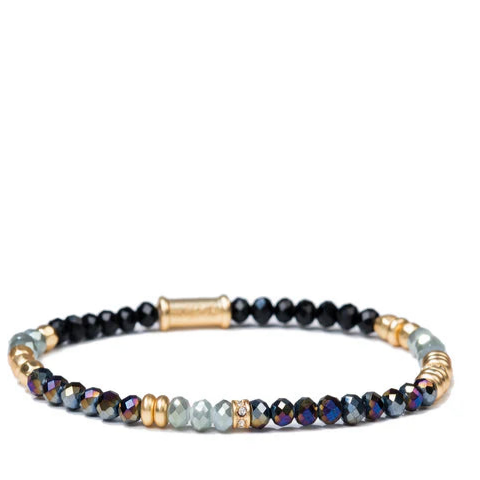 Spartina 449 - Bracelet - Stretch Bracelet 4mm - Night Multi - Findlay Rowe Designs