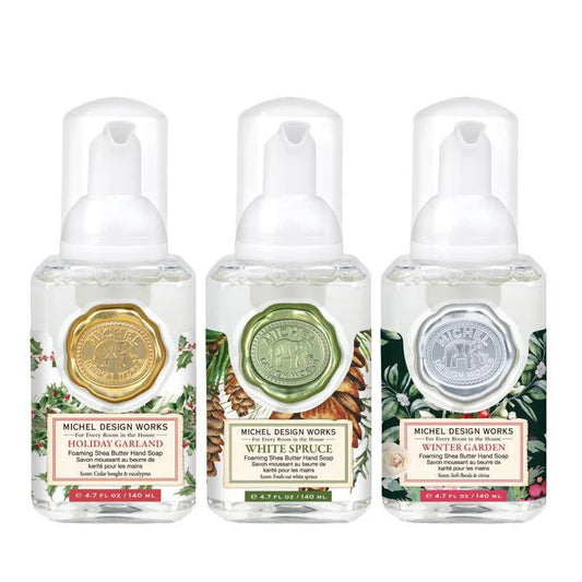 Michel Design Works - Mini Foaming Soap Set - Happy Holidays
