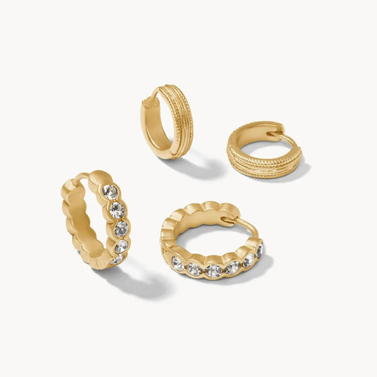 Spartina - Earring Simple Hoop - Set of 2 - Findlay Rowe Designs