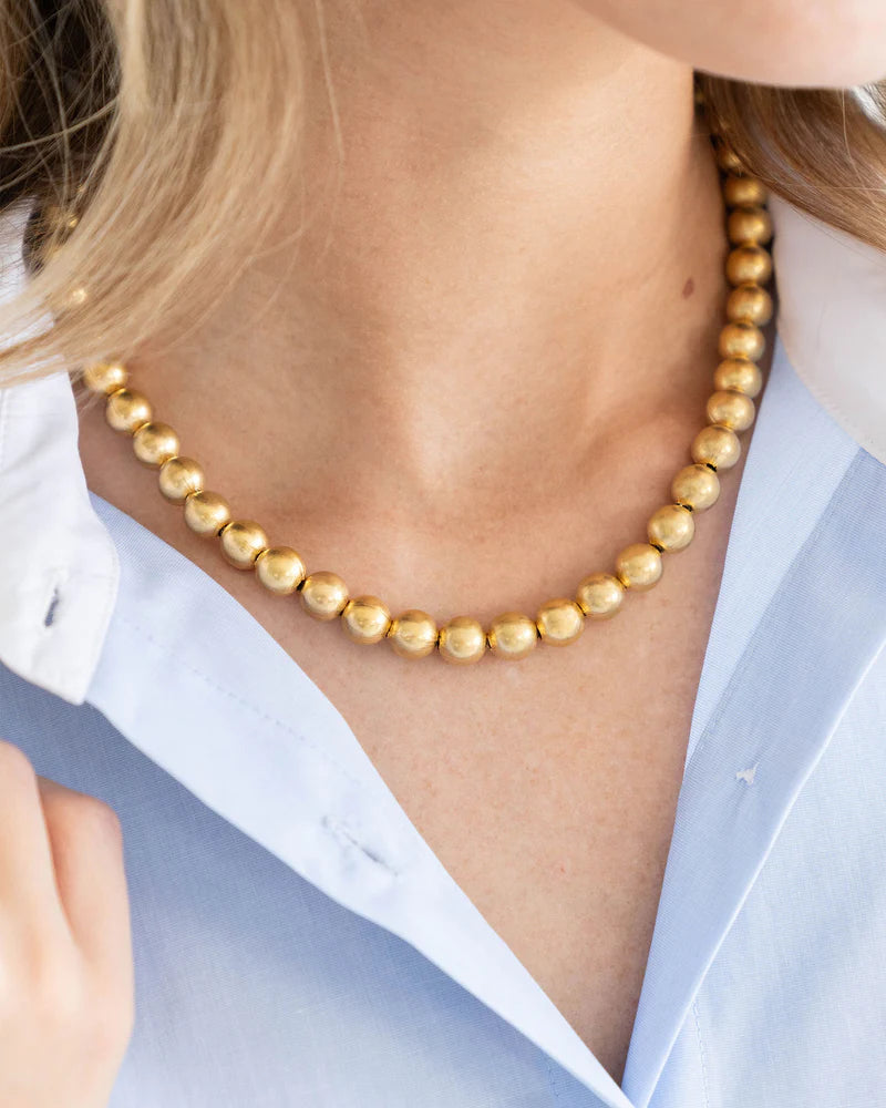 Susan Shaw - Necklace - Mini Margaret - Gold - Findlay Rowe Designs