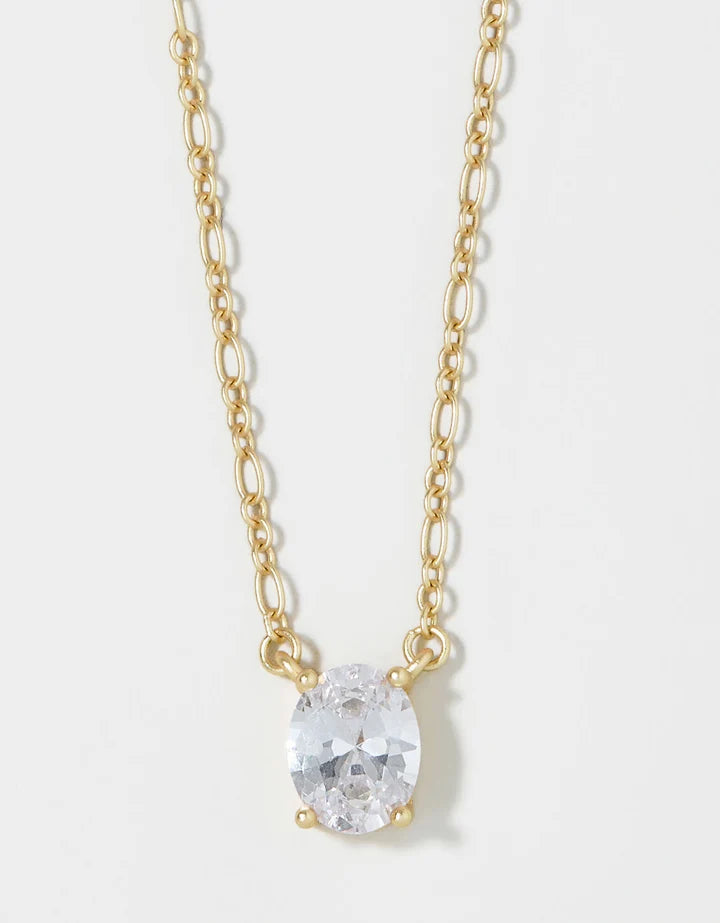 Spartina - Sea La Vie Necklace - Inspiring/Oval - Gold