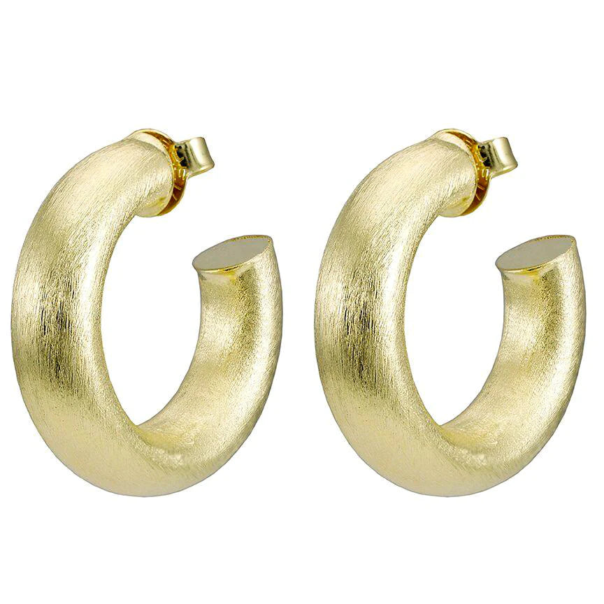 Sheila Fajl - Hoops - Small Chantal - Shiny Gold - Findlay Rowe Designs