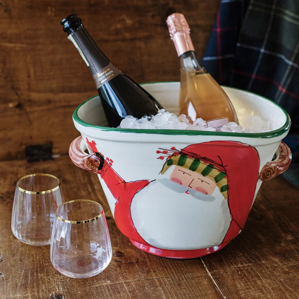 Vietri - Old St. Nick - Cachepot - Findlay Rowe Designs