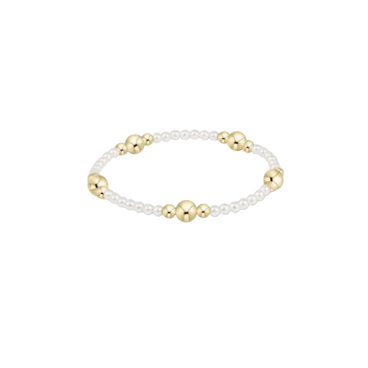 Enewton - Purpose Gold 6mm Pearl Bracelet - Findlay Rowe Designs