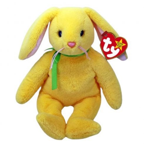 Ty-  Willow Yellow Bunny Beanie Baby