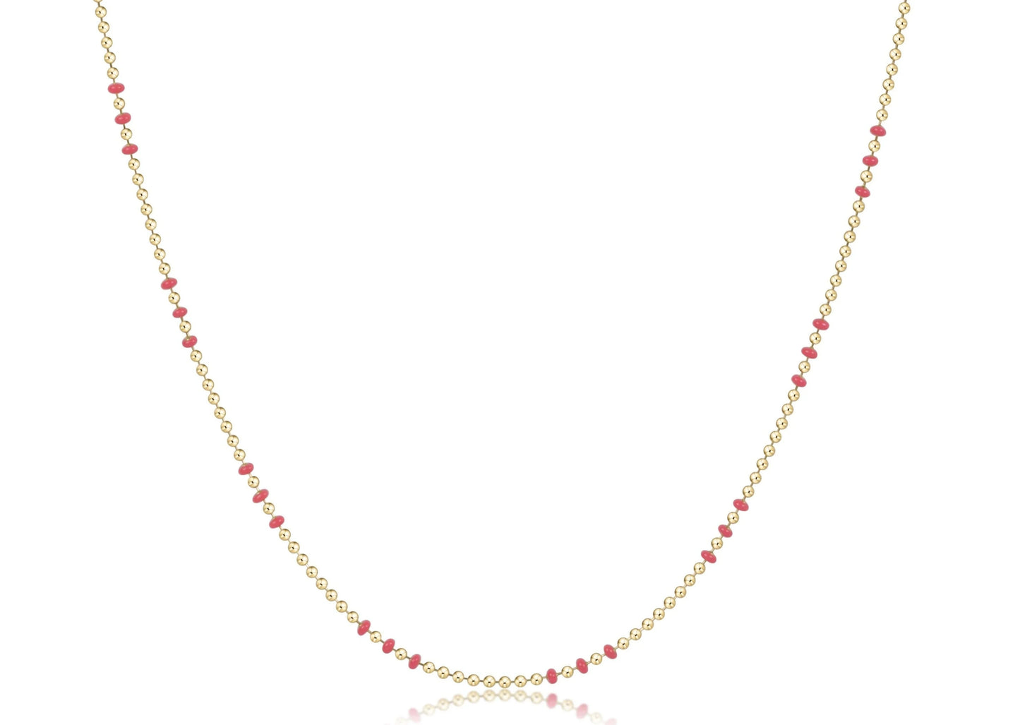 Enewton - Necklace - 15in Choker - Hope Joy - Bright Pink - Findlay Rowe Designs