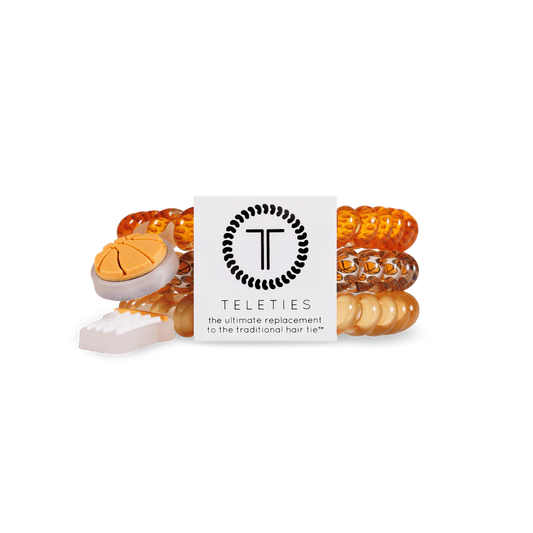 Teleties - Small Hair Ties - Basketball - Findlay Rowe Designs