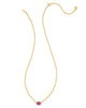 Kendra Scott - Necklace - Cailin Gold Pendant - Purple Crystal - Findlay Rowe Designs