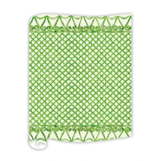 Green Cane Paper Table Runner - Findlay Rowe Designs