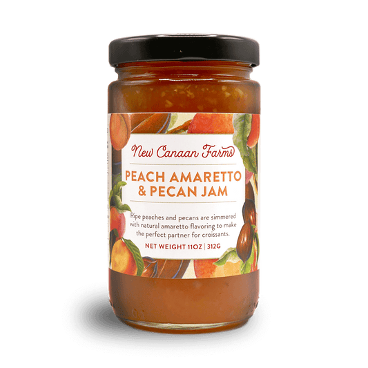 New Canaan Farms - Peach Amaretto & Pecan Jam - Findlay Rowe Designs