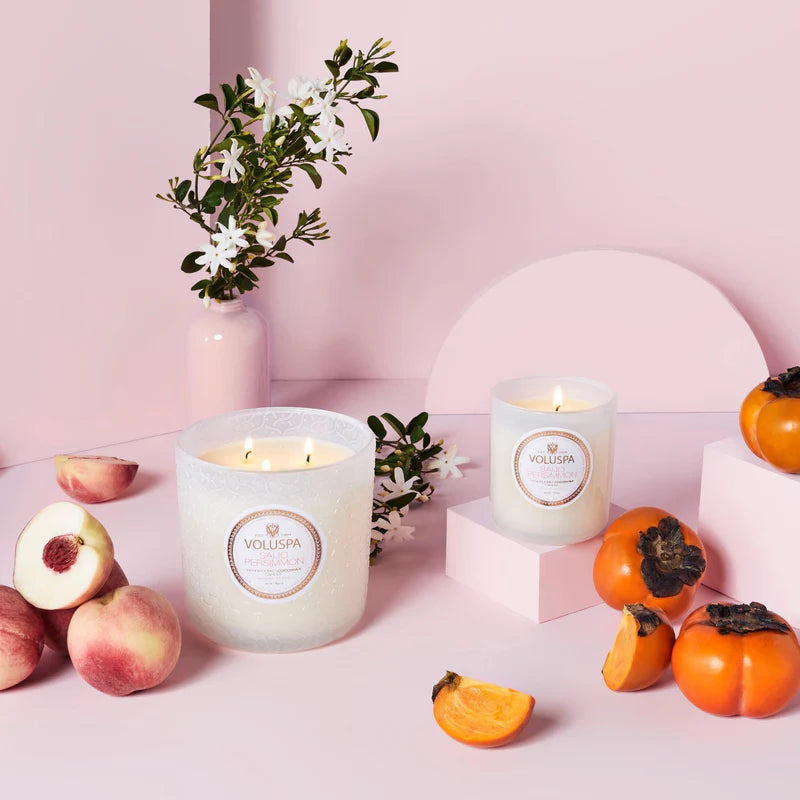 Voluspa - Luxe Candle - Saijo Persimmon - Findlay Rowe Designs