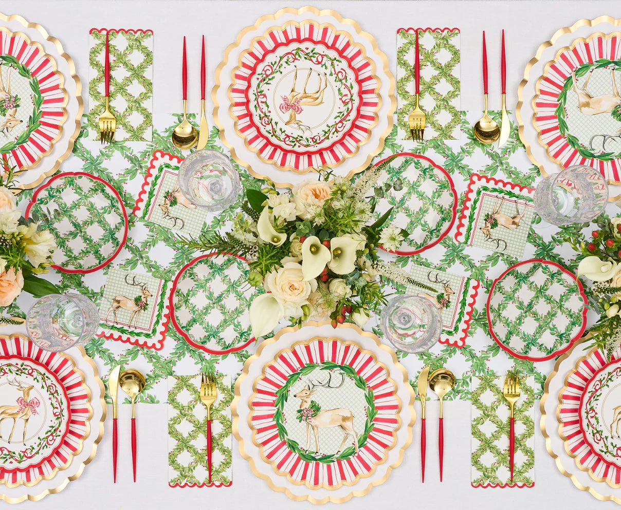 Sophistoplate - Cocktail Napkins - Holly Berry