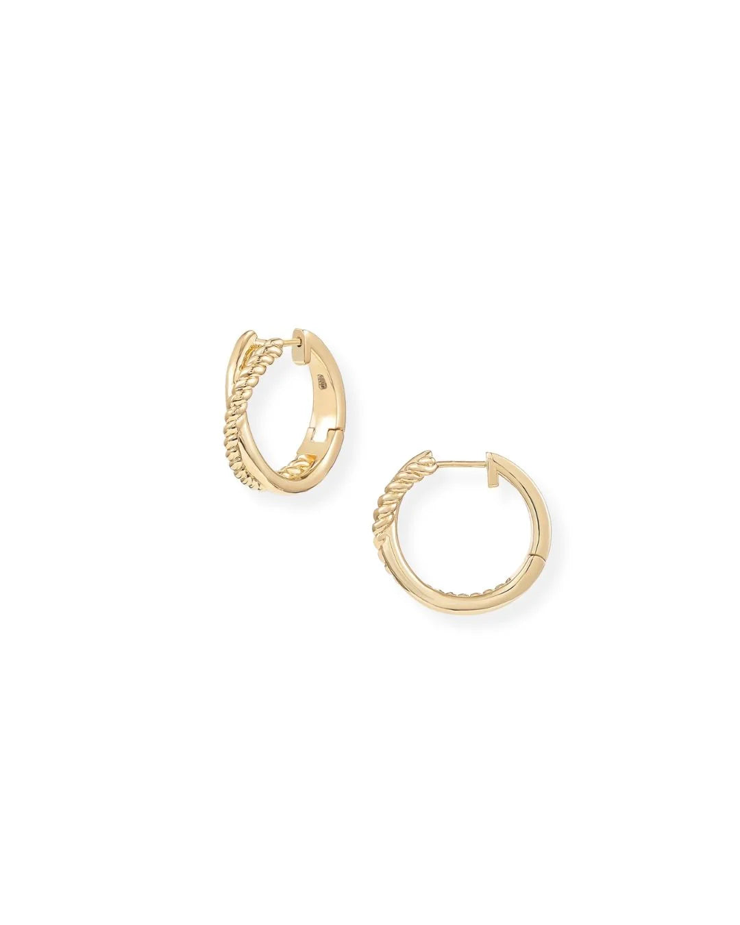 Natalie Wood - Earrings - Legacy Mini Hoop - Gold - Findlay Rowe Designs