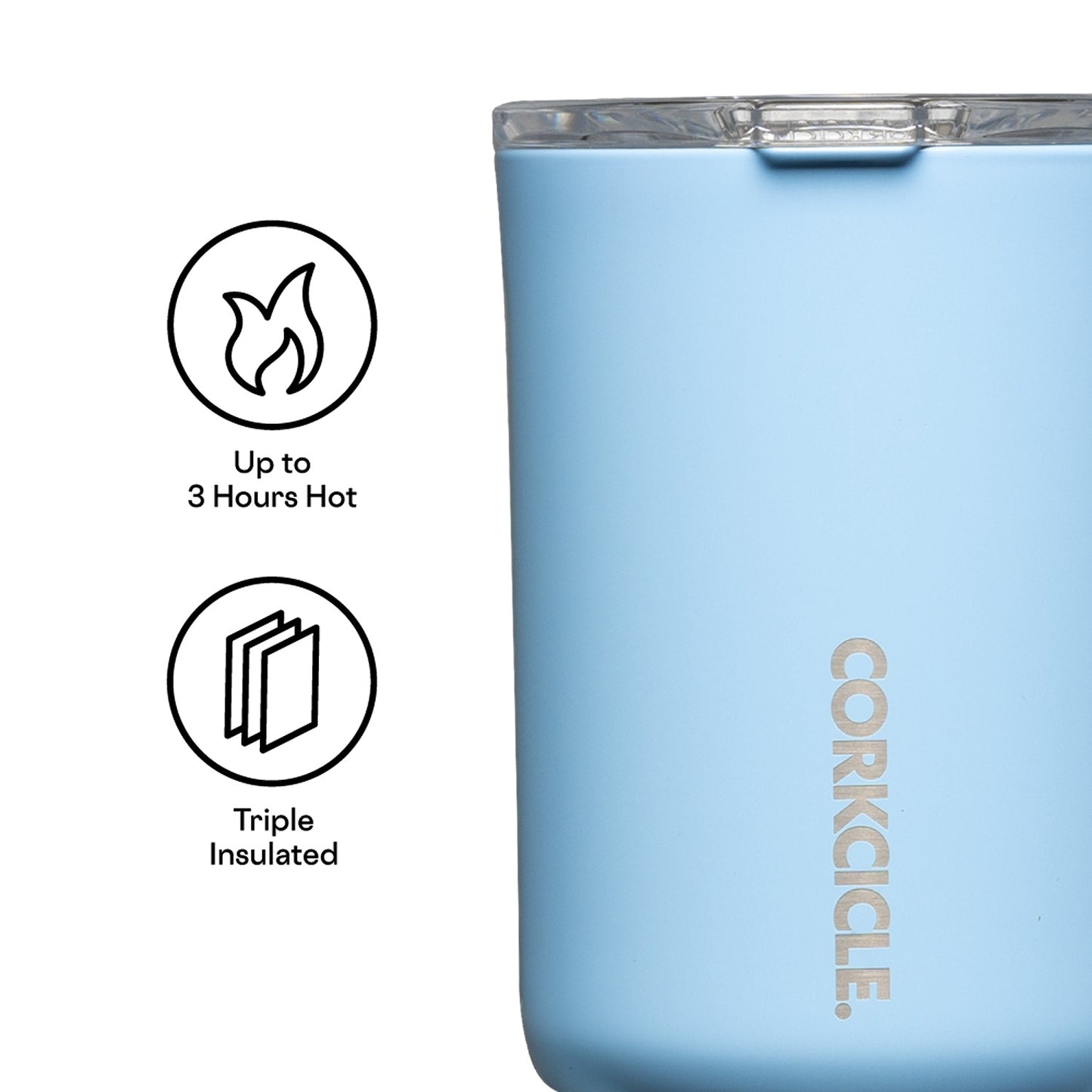 Corkcicle - Mug - 16oz Rifle Paper - Curio Cream