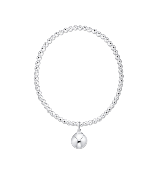 Enewton - Classic Sterling 3mm Bracelet - Classic Sterling 10mm Charm - Findlay Rowe Designs