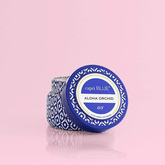 Capri Blue - Travel Tin - Aloha Orchid - Findlay Rowe Designs