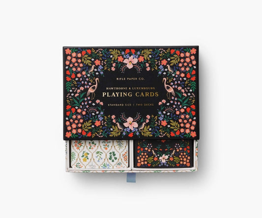 Rifle Paper Co - LUXEMBOURG PLAYING CARD SET - Findlay Rowe Designs