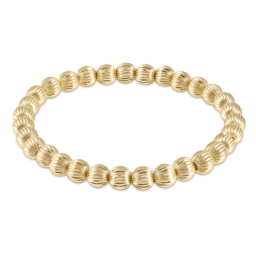 ENEWTON - dignity gold 6mm bead bracelet - Findlay Rowe Designs