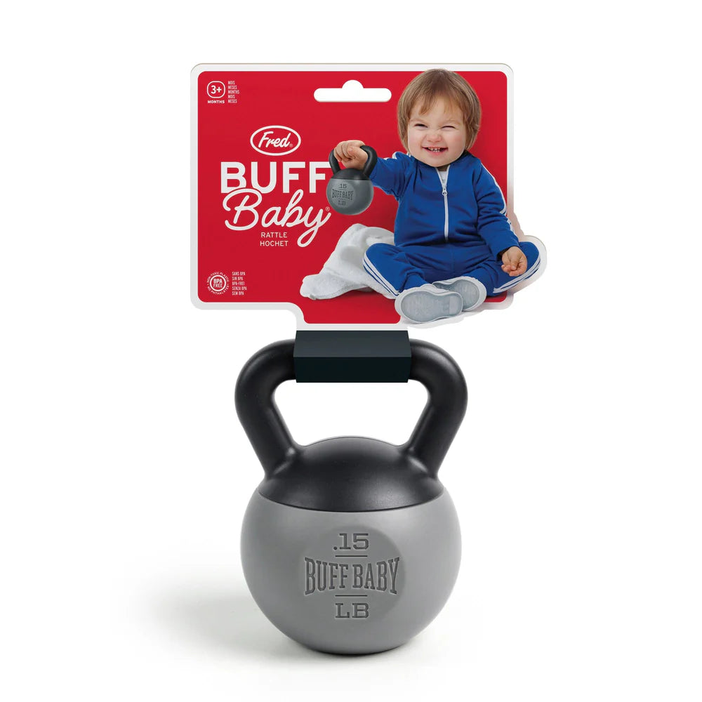 Buff Baby - Kettlebell Rattle - Findlay Rowe Designs