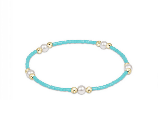 Enewton - Hope Purpose Pearl Bracelet - Turquoise - Findlay Rowe Designs