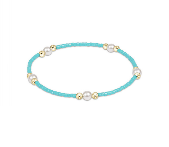 Enewton - Hope Purpose Pearl Bracelet - Turquoise - Findlay Rowe Designs