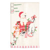 Mud Pie - Tea Towel - Christmas Pet - Pattern Hems - Findlay Rowe Designs