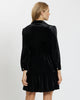 Jude Connally - Velvet Dress - Black Sparkle Henley - Findlay Rowe Designs