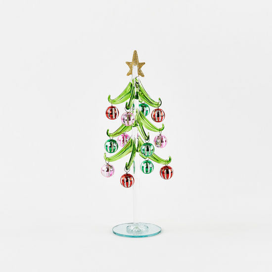 Glass Whimsical Multi Colored Ball Tree - Small - Findlay Rowe Designs