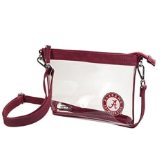 Capri Designs - Small Clear Crossbody Bag - University of Alabama - Findlay Rowe Designs