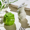 Two's Company- Bunny and Cabbage Leaf Shaker - Findlay Rowe Designs