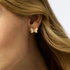 Julie Vos - Earrings - Papillon Stud - Mother of Pearl - Findlay Rowe Designs