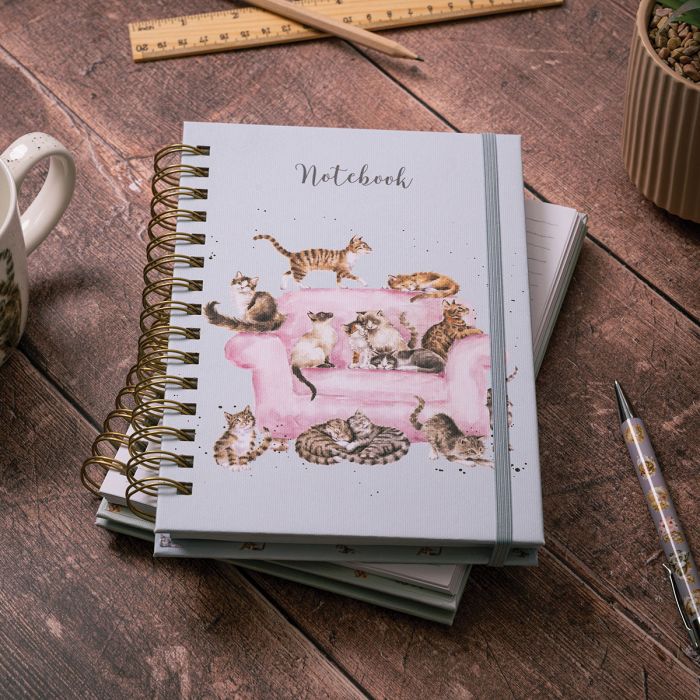 Journal - Spiral Bound - 'Cattitude' Cat