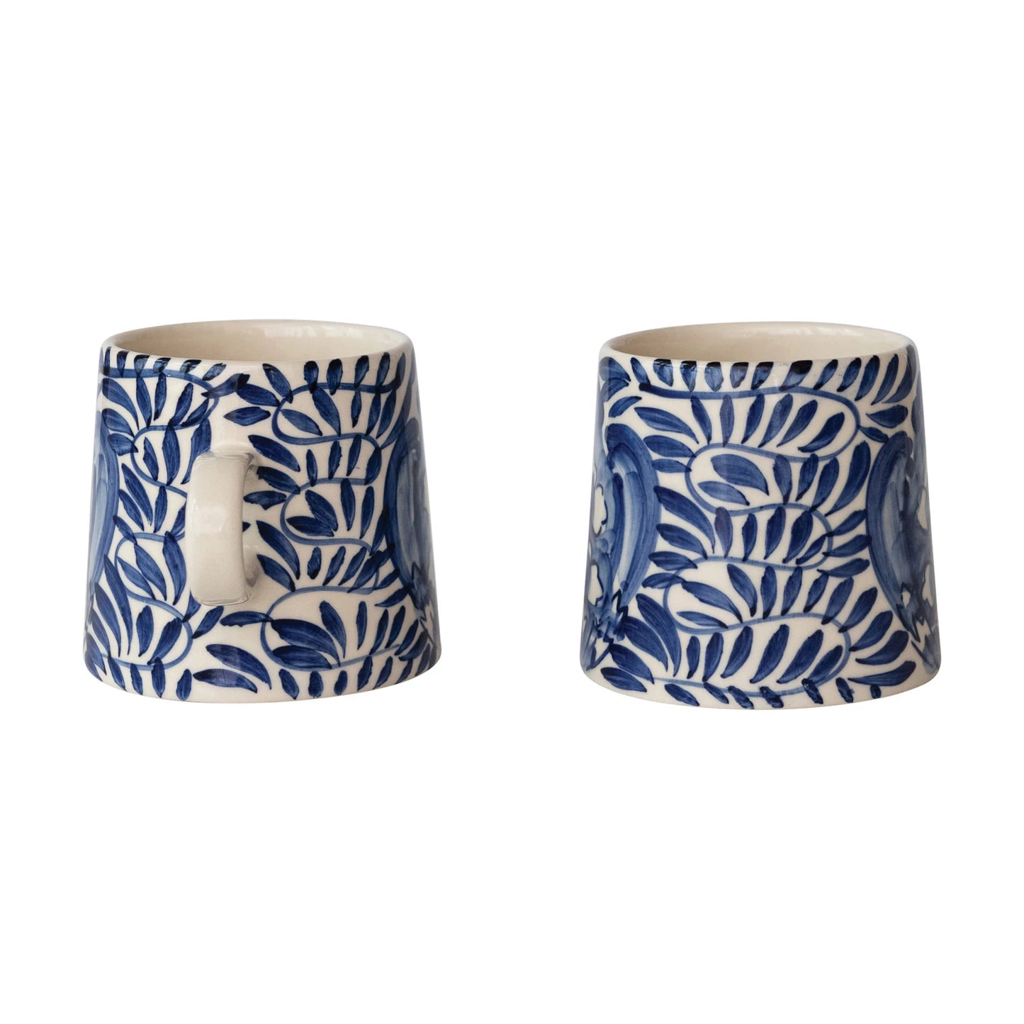 Stoneware Mug - Cream Blue - 10 oz.