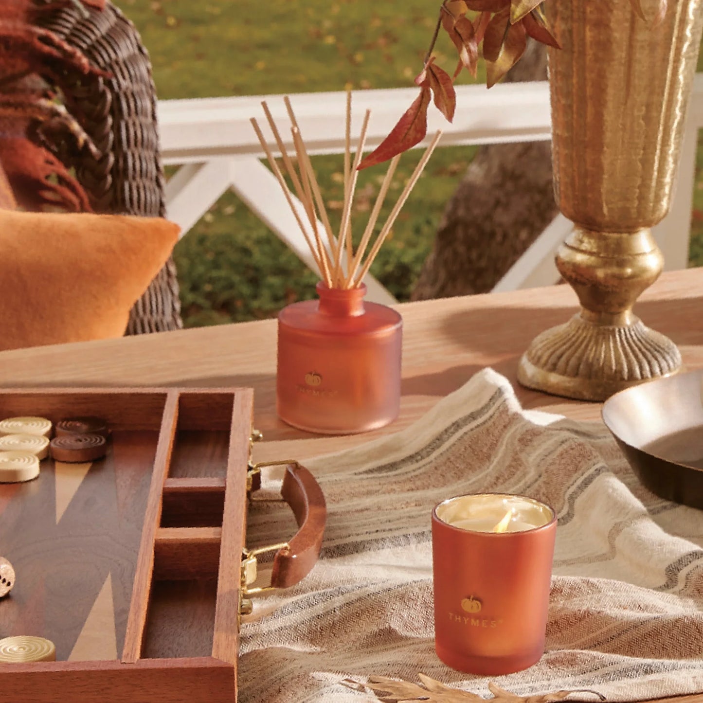 Thymes - Petite Reed Diffuser - Pumpkin Laurel - Findlay Rowe Designs