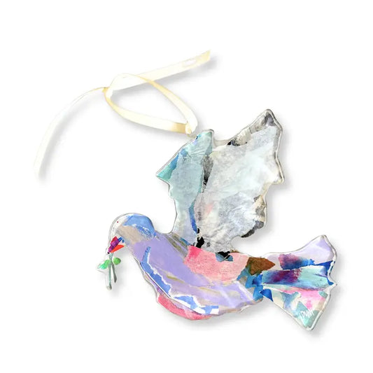 Lauren Dunn - Acrylic Ornament - Dove of Peace