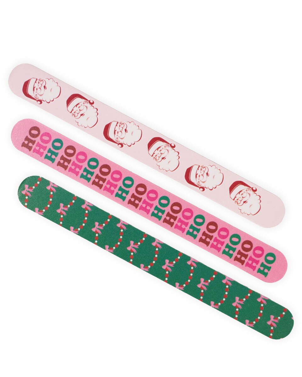 Nail Files - Candy Cane Cutie - Set of 3 - Findlay Rowe Designs