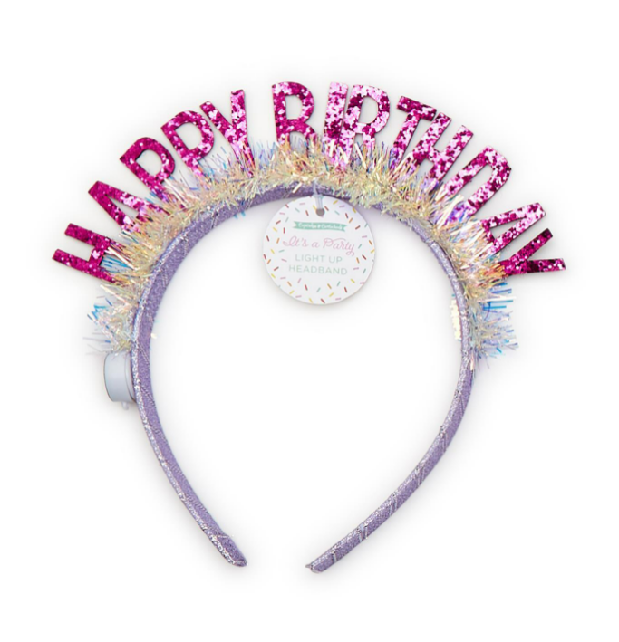 Headband - Birthday Light up - Findlay Rowe Designs