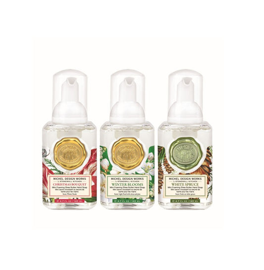 Michel Design Works - Mini Foaming Hand Soap Set of 3 - Winter Scents