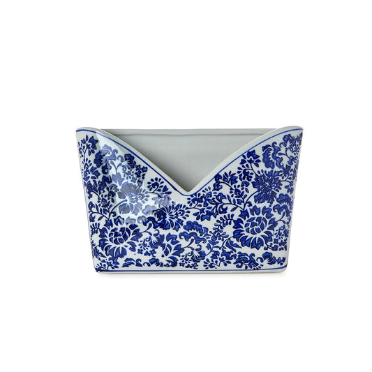 Letter Holder - Porcelain Chinoiserie - Findlay Rowe Designs