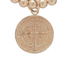 Enewton - Classic Gold 2mm Bead Bracelet - Blessing Small Gold Disc - Findlay Rowe Designs