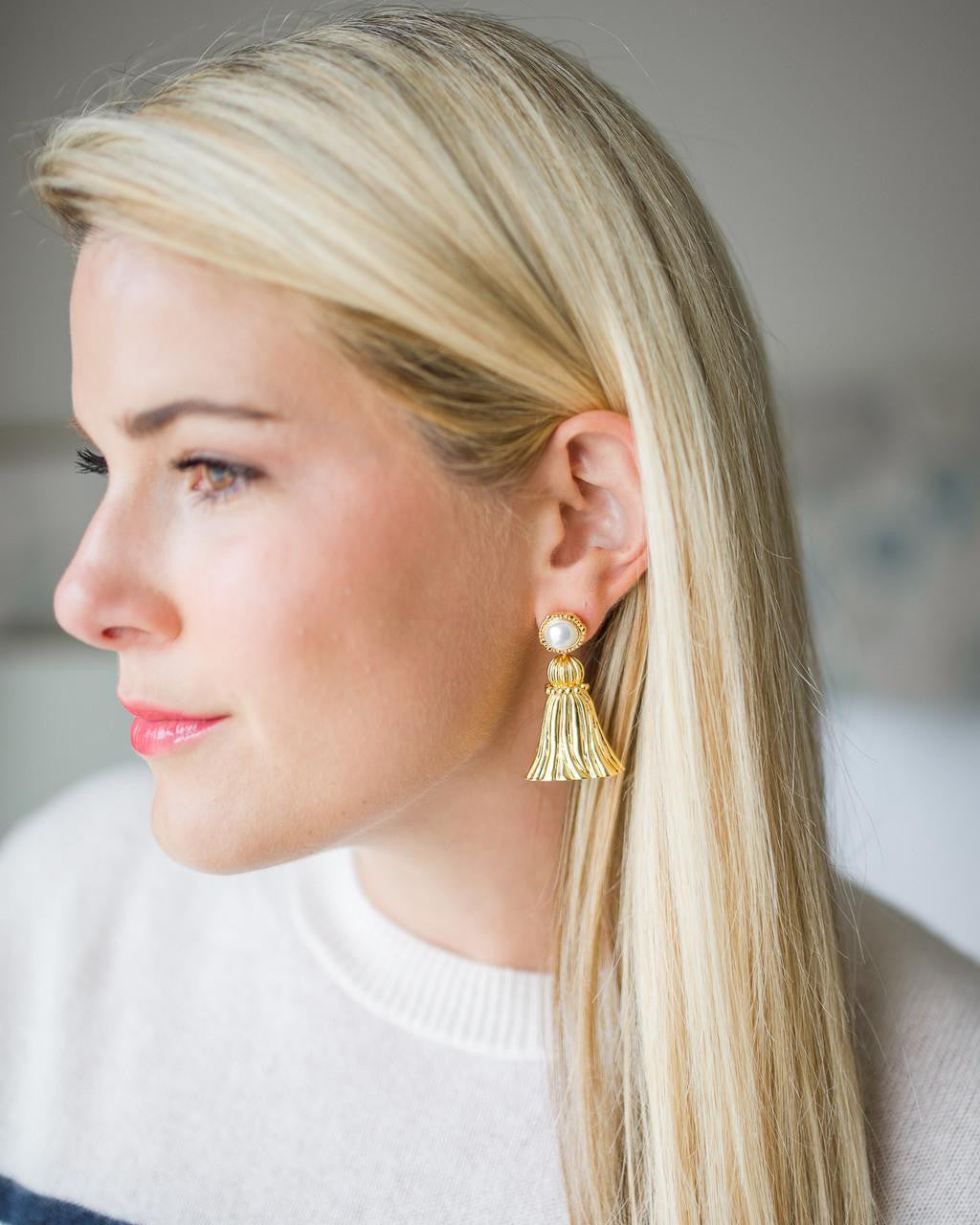 Lisi Lerch - Earring - Annie Tassel - Findlay Rowe Designs