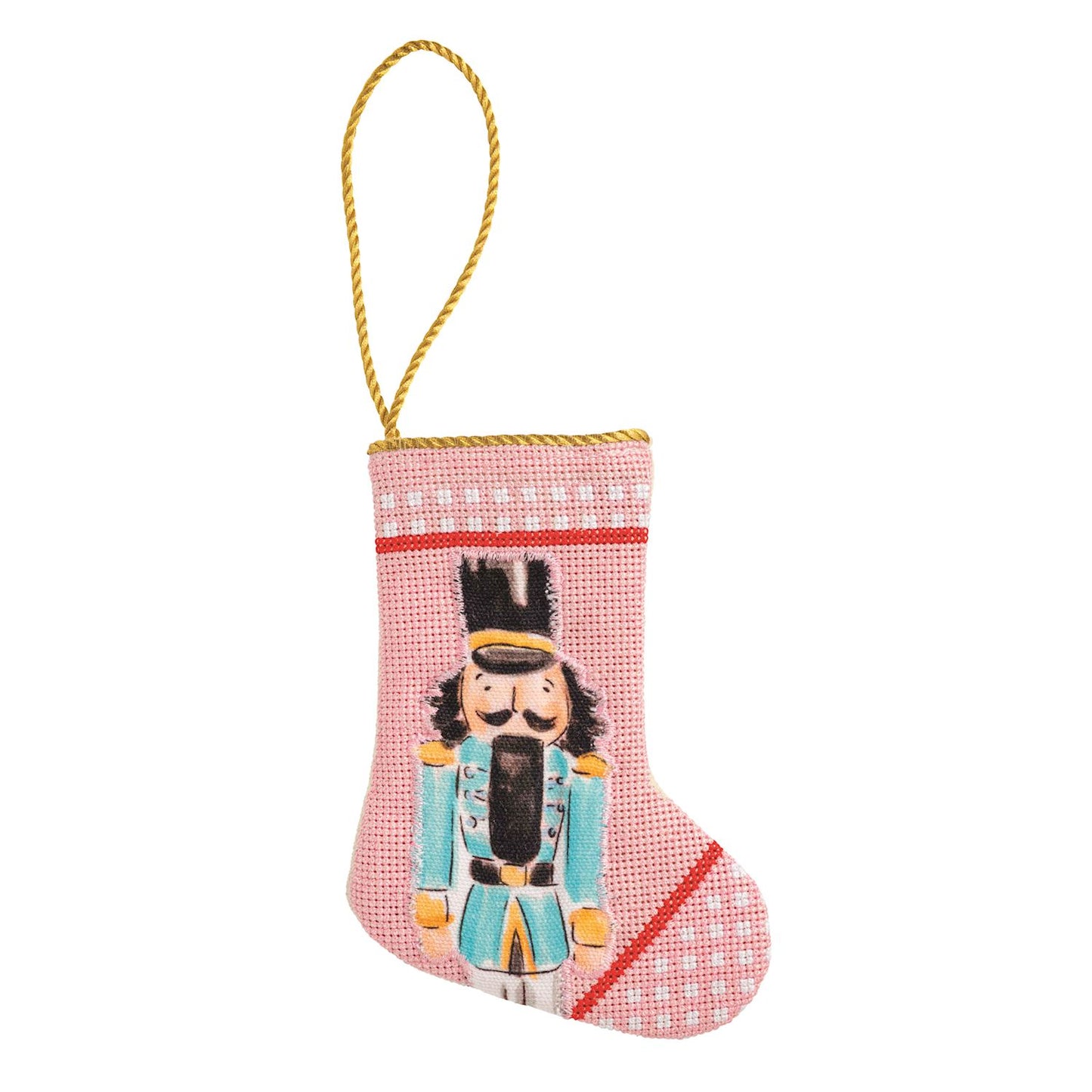Mud Pie - Stocking - Mini Needlepoint Nutcracker - Findlay Rowe Designs