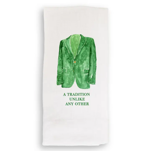 Towel - Green Jacket - a Tradition like No Other - Findlay Rowe Designs