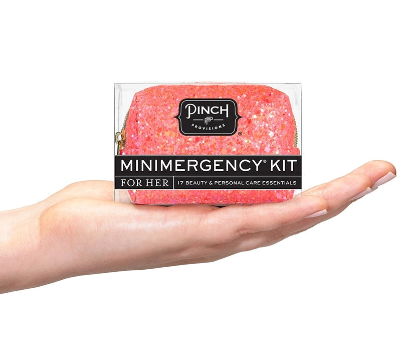 Pinch Provisions - Minimergency Kit - Glitter - Coral - Findlay Rowe Designs